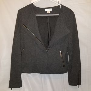 Christopher & Banks Moto Style Jacket Size Medium